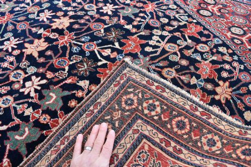 ANTIQUE QASGAI TRIBAL RUG 197X134 CM - ADDITIONAL PHOTO 6