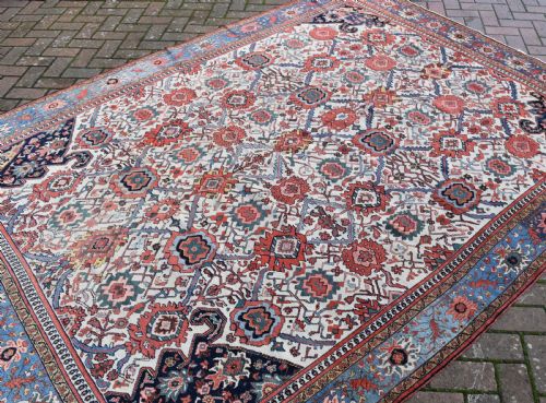 VERY FINE ANTIQUE MALYOR CARPET 280X208 CM - ADDITIONAL PHOTO 2