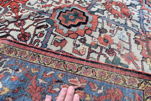 VERY FINE ANTIQUE MALYOR CARPET 280X208 CM - ADDITIONAL PHOTO 7