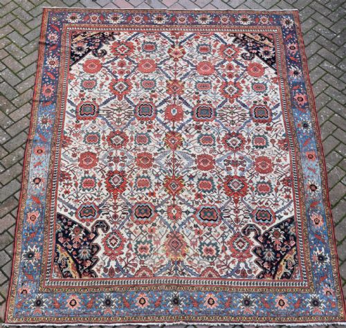 VERY FINE ANTIQUE MALYOR CARPET 280X208 CM - ADDITIONAL PHOTO 8