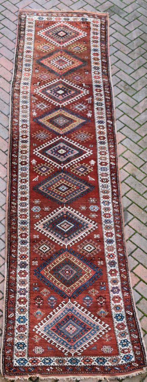 ANTIQUE SHASSAVAN RUNNER 386X96CM - ADDITIONAL PHOTO 4