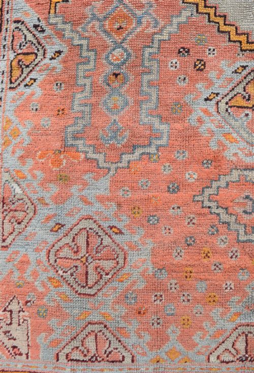 MASSIVE ANTIQUE USHAK CARPET 597X525 CM - ADDITIONAL PHOTO 3