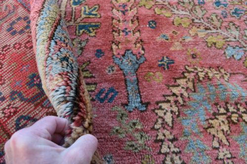 ANTIQUE USHAK CARPET 395X328CM - ADDITIONAL PHOTO 9