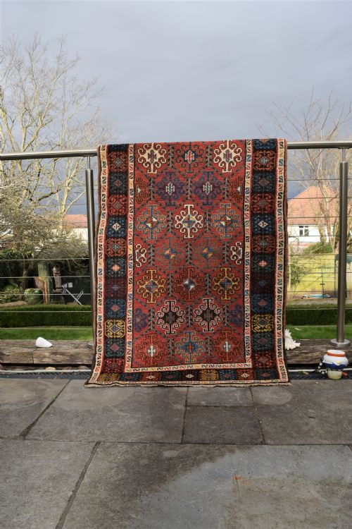ANTIQUE BIJAR LONG RUG 301X96CM - ADDITIONAL PHOTO 5