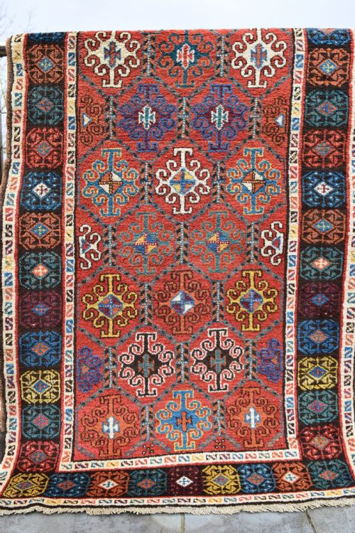 ANTIQUE BIJAR LONG RUG 301X96CM - ADDITIONAL PHOTO 6