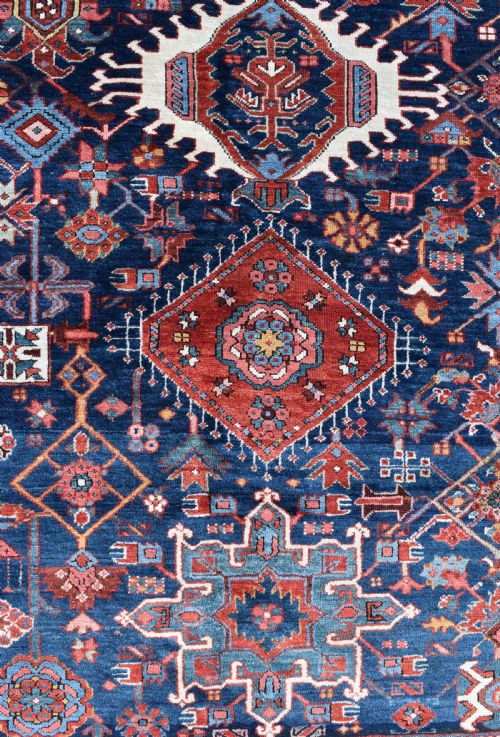 FINE ANTIQUE KARAJA ROOMSIZE CARPET 427X368 CM - ADDITIONAL PHOTO 2