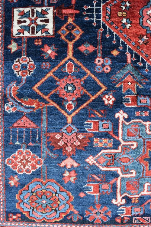 FINE ANTIQUE KARAJA ROOMSIZE CARPET 427X368 CM - ADDITIONAL PHOTO 7