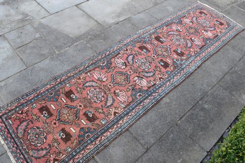 AN OLD HAMADAN NARROW RUNNER 276X76CM - ADDITIONAL PHOTO 2