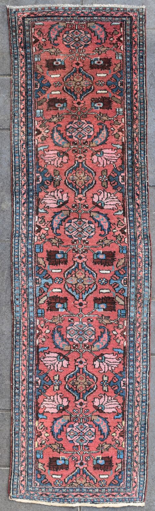 AN OLD HAMADAN NARROW RUNNER 276X76CM - ADDITIONAL PHOTO 4