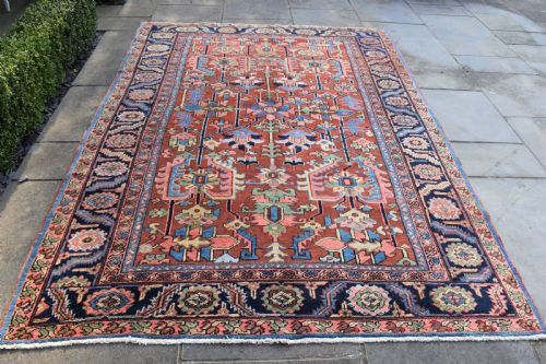 AN ANTIQUE HERIZ SMALL ROOMSIZE CARPET 284X206CM - ADDITIONAL PHOTO 1