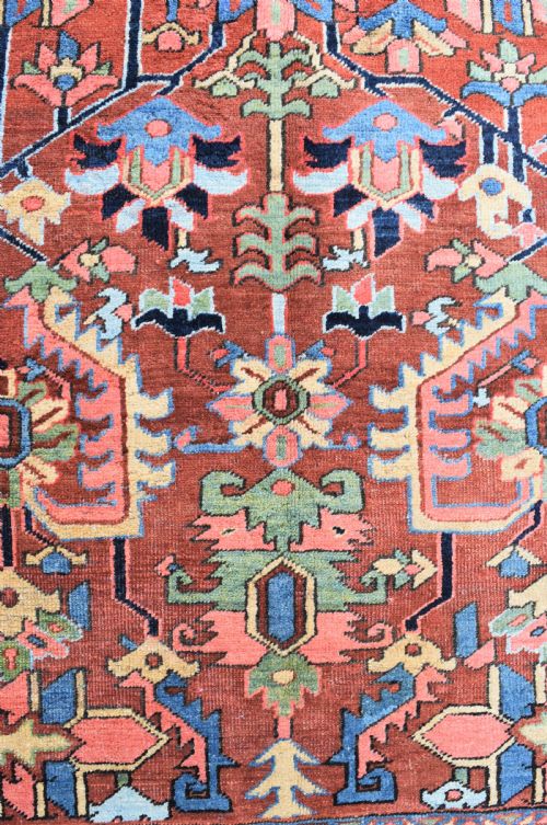 AN ANTIQUE HERIZ SMALL ROOMSIZE CARPET 284X206CM - ADDITIONAL PHOTO 2