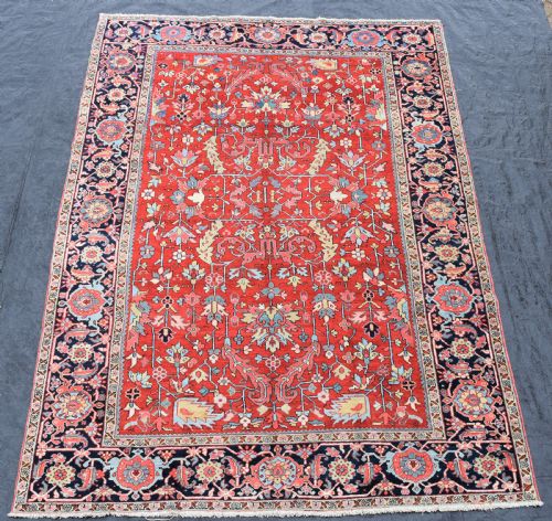FINE ANTIQUE ALLOVER DESIGN ROOMSIZE HERIZ CARPET 370X260CM - ADDITIONAL PHOTO 5