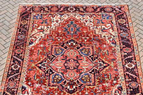 OLD HERIZ ROOMSIZE CARPET 340X247CM - ADDITIONAL PHOTO 1
