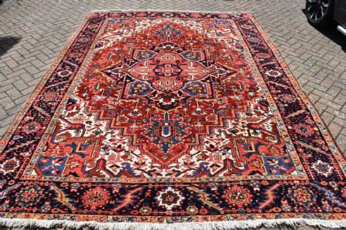 OLD HERIZ ROOMSIZE CARPET 340X247CM - ADDITIONAL PHOTO 3