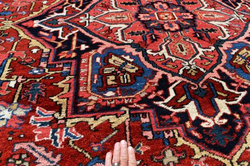 OLD HERIZ ROOMSIZE CARPET 340X247CM - ADDITIONAL PHOTO 6