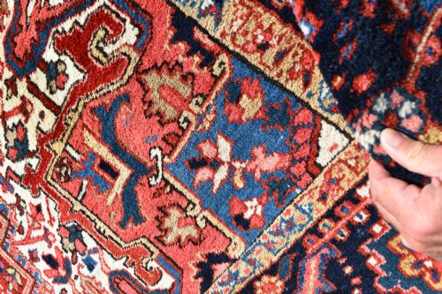 OLD HERIZ ROOMSIZE CARPET 340X247CM - ADDITIONAL PHOTO 7