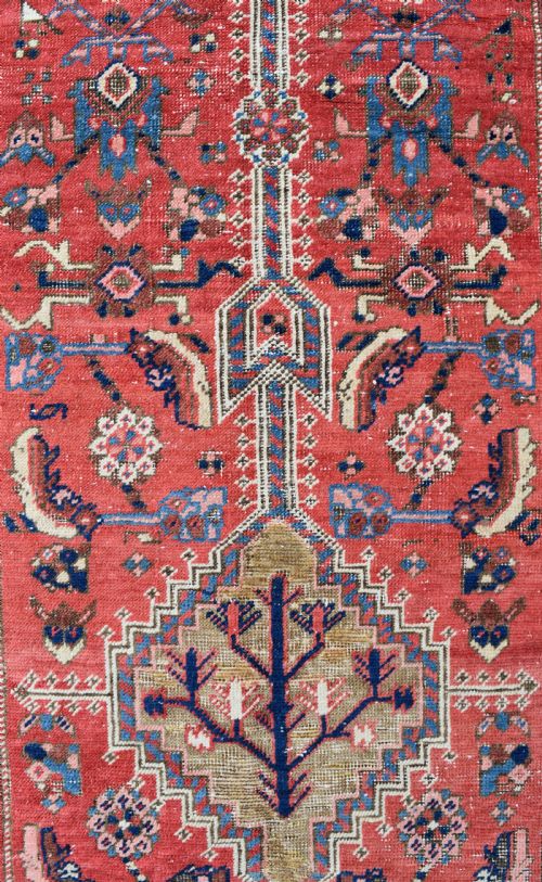 A PAIR OF ANTIQUE BAKSHAISH RUNNERS 423X97CM - ADDITIONAL PHOTO 3
