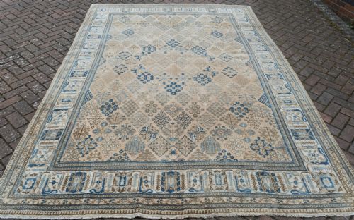 an old persian joshaghan roomsize carpet 318x217cm - CATEGORY: ANTIQUE RUGS - DATED 1920
