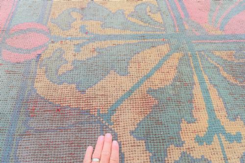 ANTIQUE DONEGAL ARTS AND CRAFTS LARGE CARPET CARPET OF VOYSEY TYPE 500X390CM - ADDITIONAL PHOTO 5