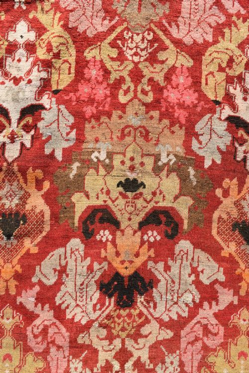 AN ANTIQUE CAUCASIAN KARABAGH CARPET 280X165CM - ADDITIONAL PHOTO 1