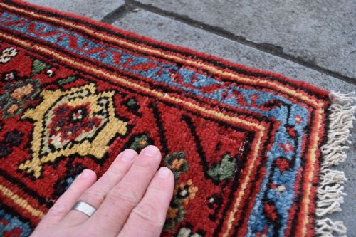 ANTIQUE TELEGHAN VILLAGE RUG 200X116CM - ADDITIONAL PHOTO 5