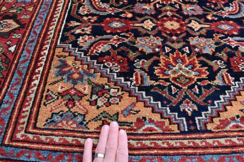 ANTIQUE TELEGHAN VILLAGE RUG 200X116CM - ADDITIONAL PHOTO 7