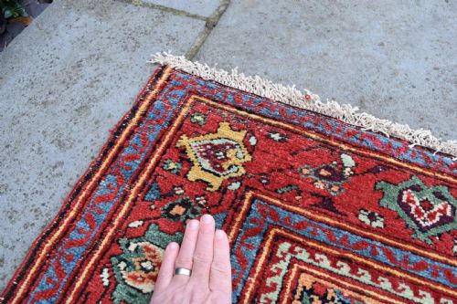 ANTIQUE TELEGHAN VILLAGE RUG 200X116CM - ADDITIONAL PHOTO 8