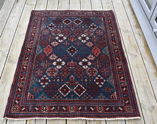 A PAIR OF OLD JOSHLAGHAN RUGS 148X107CM - ADDITIONAL PHOTO 2
