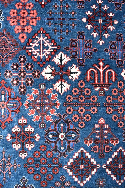 A PAIR OF OLD JOSHLAGHAN RUGS 148X107CM - ADDITIONAL PHOTO 4