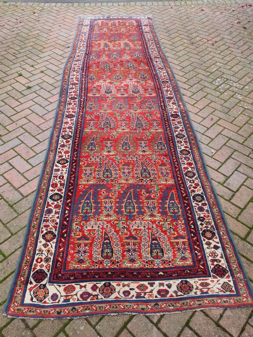 ANTIQUE KURDISH RUNNER 430X118CM - ADDITIONAL PHOTO 1
