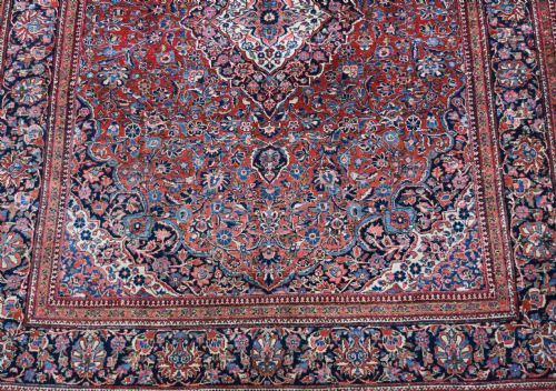 AN ANTIQUE HAROON KASHAN 338X256 CM - ADDITIONAL PHOTO 2