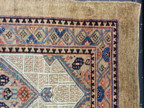 ANTIQUE SERAB CAMEL GROUND RUG 138X102 CM - ADDITIONAL PHOTO 1