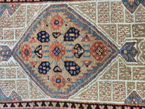 ANTIQUE SERAB CAMEL GROUND RUG 138X102 CM - ADDITIONAL PHOTO 2