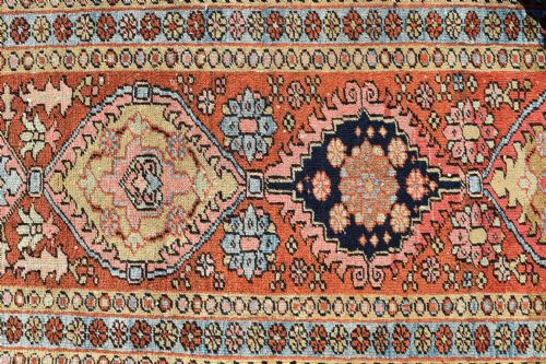 VERY FINE ANTIQUE HERIZ NARROW RUNNER 286X75CM - ADDITIONAL PHOTO 2