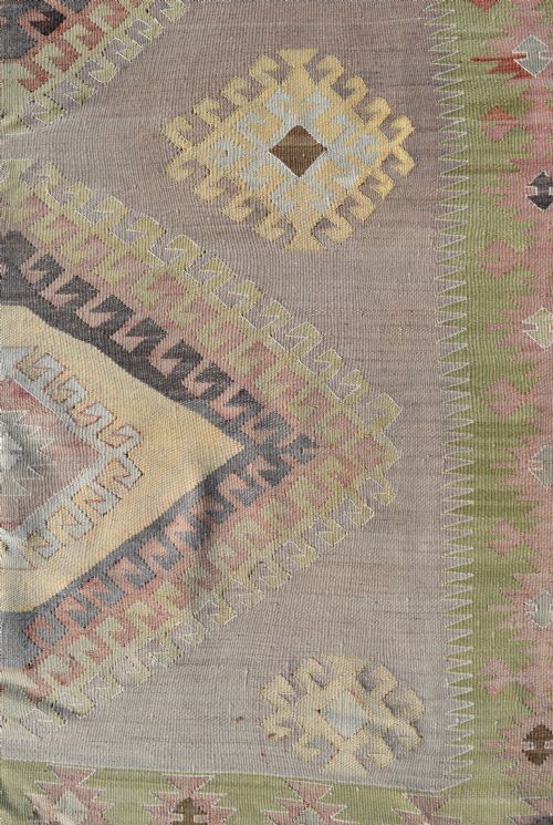 FADED TURKISH KILIM 301X224 CM - ADDITIONAL PHOTO 5