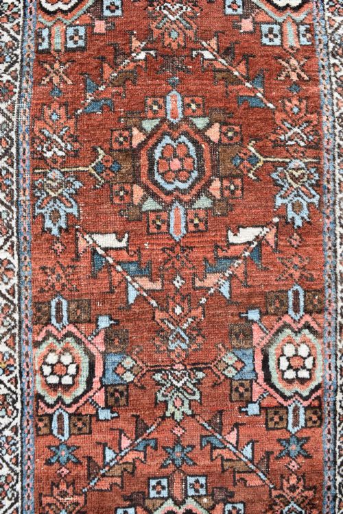 AN ANTIQUE GORRAVAN NARROW RUNNER 278X63CM - ADDITIONAL PHOTO 3