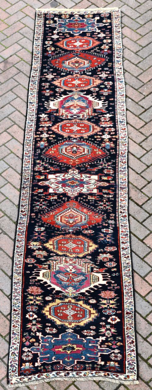 ANTIQUE KARAJA NARROW RUNNER 336X77 CM