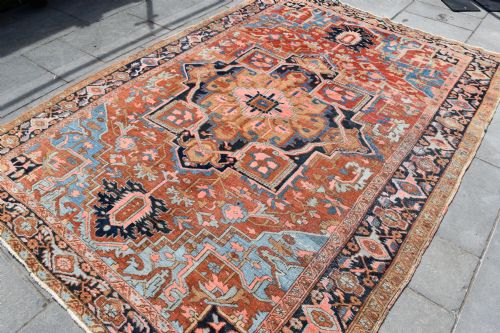 ANTIQUE SMALL ROOMSIZE HERIZ CARPET 302X209CM - ADDITIONAL PHOTO 3