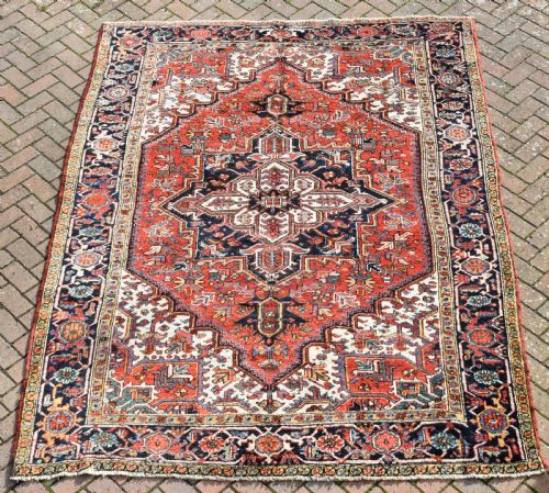 OLD SMALL ROOMSIZE HERIZ CARPET 289X212CM - ADDITIONAL PHOTO 4
