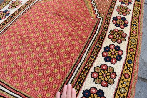 AN ANTIQUE MONASTIR PRAYER RUG 150X102 CM - ADDITIONAL PHOTO 5