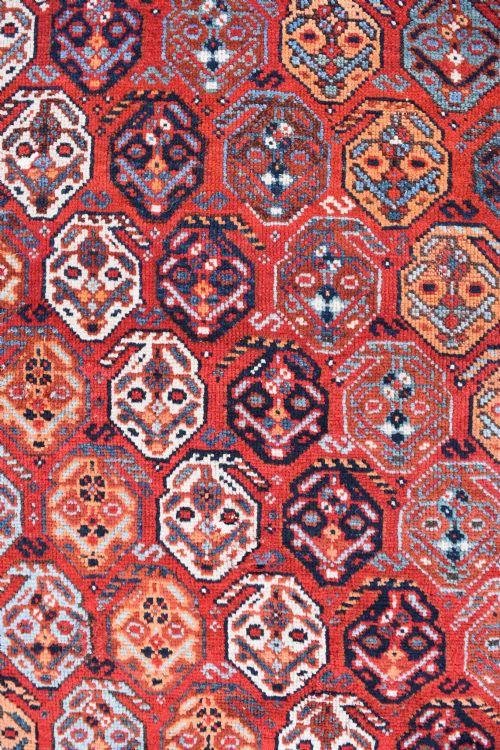 A GOOD ANTIQUE AFSHAR TRIBAL RUG 180X128CM - ADDITIONAL PHOTO 1