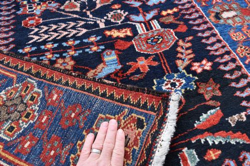 AN UNUSUAL BAKHTIARI RUNNER 465X100CM - ADDITIONAL PHOTO 6