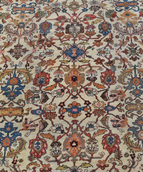 A GOOD ANTIQUE MAHAL ROOMSIZE CARPET 408X318CM - ADDITIONAL PHOTO 1