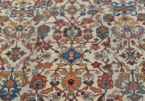 A GOOD ANTIQUE MAHAL ROOMSIZE CARPET 408X318CM - ADDITIONAL PHOTO 2