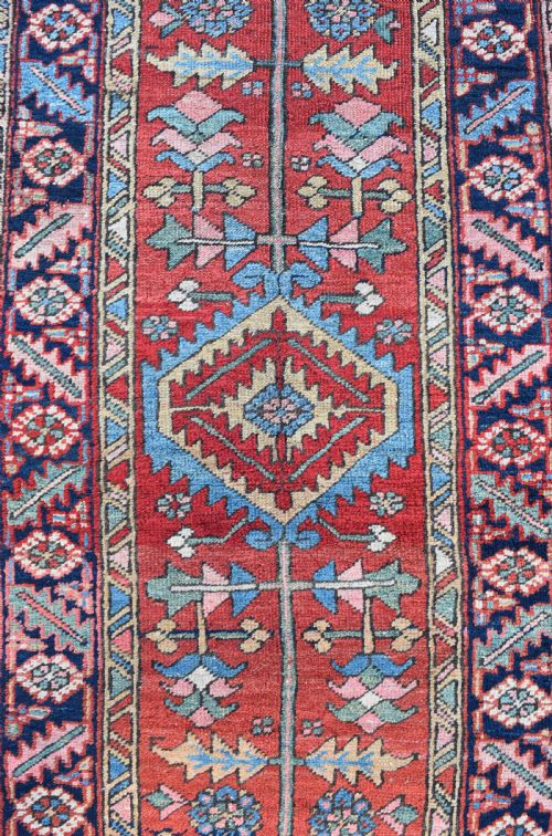 AN ANTIQUE NARROW HERIZ RUNNER 354X78CM - ADDITIONAL PHOTO 1