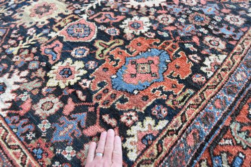 AN ANTIQUE MAHAL CARPET 299X220CM - ADDITIONAL PHOTO 3