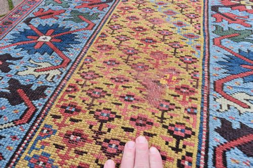 A LONG NARROW KURDISH RUNNER 503X86 CM - ADDITIONAL PHOTO 9