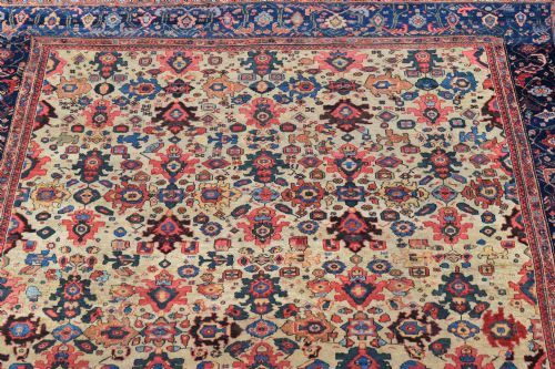 AN ANTIQUE FERAHAN SMALL ROOMSIZE SQUARE CARPET 330X305CM - ADDITIONAL PHOTO 3