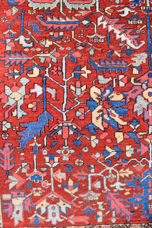 AN ANTIQUE HERIZ ROOMSIZE CARPET 350X240 CM - ADDITIONAL PHOTO 1