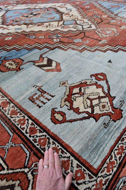 ANTIQUE KARAJA ROOMSIZE CARPET 390X289 CM - ADDITIONAL PHOTO 8